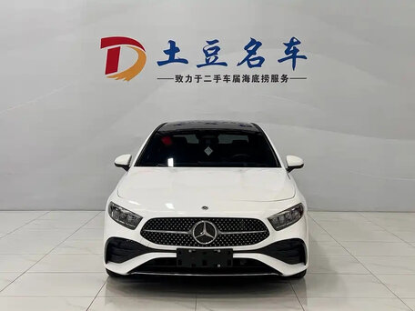 2023 Mercedes-Benz A-Класс 180 Long IV (W177) Рестайлинг, белый, 2080000 рублей, вид 1