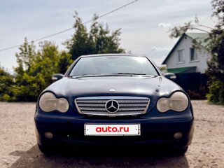2001 Mercedes-Benz C-Класс 180 II (W203), синий, 390000 рублей, вид 1
