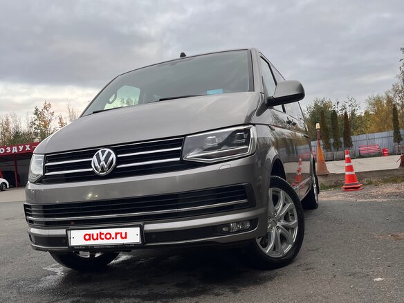 2018 Volkswagen Multivan Long T6, бежевый, 3850000 рублей - вид 2
