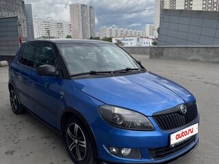 2013 Skoda Fabia II Рестайлинг, синий, 710000 рублей, вид 3