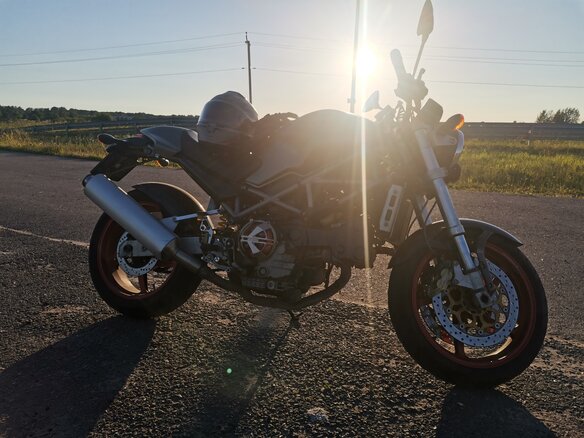2002 Ducati Monster S4, серый, 400000 рублей - вид 1