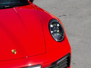 2020 Porsche 911 Carrera 4 VIII (992), красный, 12600000 рублей, вид 2