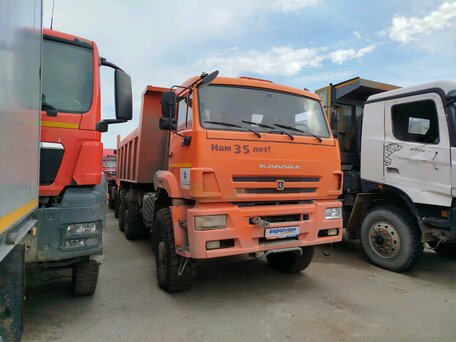 2020 КамАЗ 65222, оранжевый, 2444600 рублей, вид 2