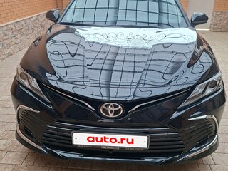 2023 Toyota Camry US Market VIII (XV70) Рестайлинг, чёрный, 3250000 рублей, вид 3
