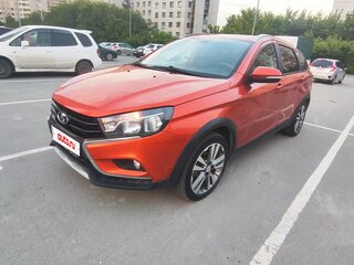 2021 Lada (ВАЗ) Vesta SW Cross I, оранжевый, 1100000 рублей, вид 1
