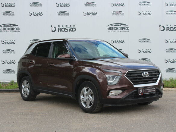 2021 Hyundai Creta II, коричневый - вид 2