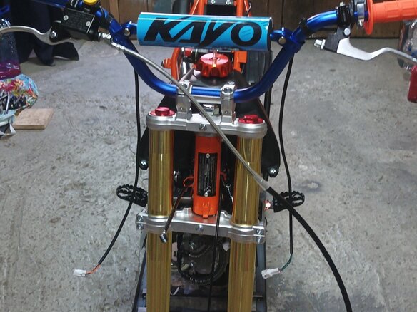 2024 Kayo Evolution YX140EM, оранжевый, 95000 рублей - вид 4
