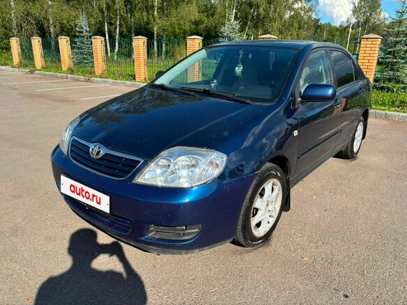 2005 Toyota Corolla IX (E120, E130) Рестайлинг, синий, 480000 рублей