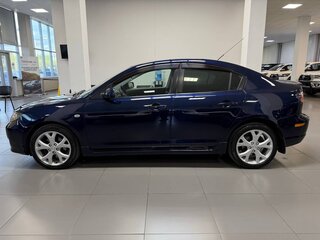 2008 Mazda 3 5-speed I (BK) Рестайлинг, синий, 655000 рублей, вид 2