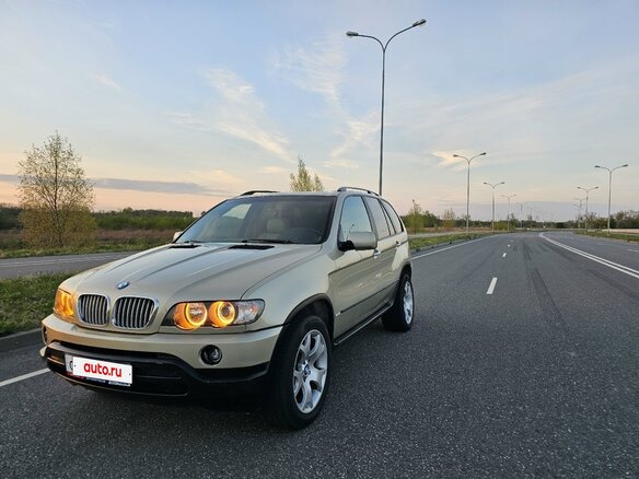 2000 BMW X5 3.0i I (E53), жёлтый, 980000 рублей - вид 12