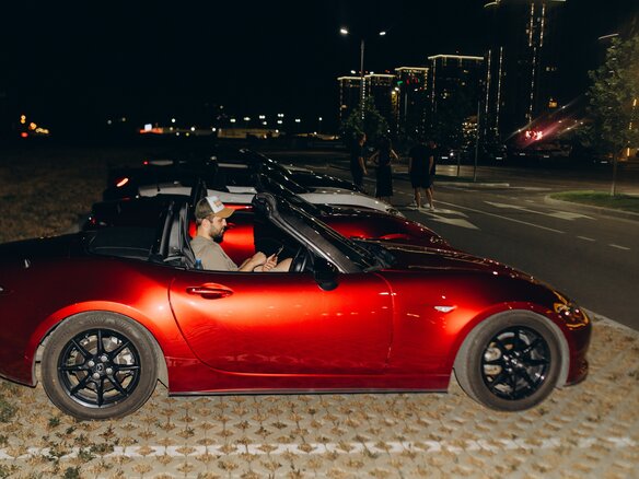 2021 Mazda Roadster IV (ND), красный, 2350000 рублей