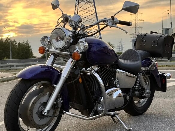 2004 Honda VT 1100, фиолетовый, 550000 рублей - вид 2