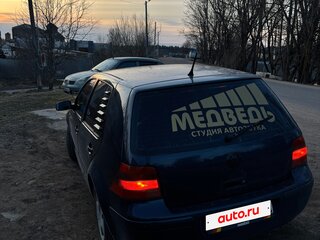 1999 Volkswagen Golf IV, синий, 300000 рублей, вид 4