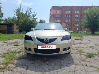 2008 Mazda 3 I (BK) Рестайлинг, золотистый, 590000 рублей, вид 2