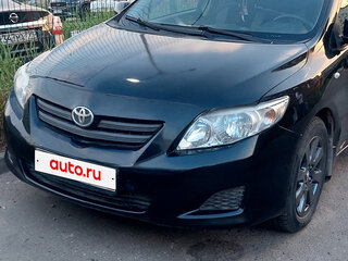2008 Toyota Corolla X (E140, E150), чёрный, 700000 рублей, вид 2