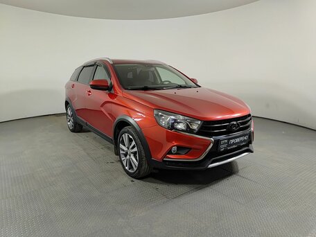 2021 Lada (ВАЗ) Vesta SW Cross I, красный, 1101333 рублей, вид 3