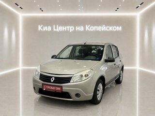 2011 Renault Sandero I, бежевый, 550000 рублей, вид 1