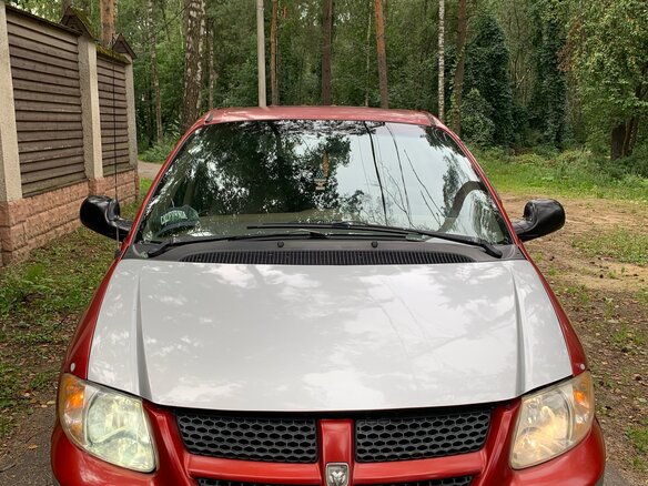 2000 Dodge Caravan 3-speed IV, красный, 310000 рублей - вид 2