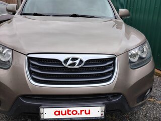 2010 Hyundai Santa Fe II, коричневый, 1400000 рублей, вид 3