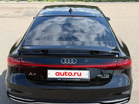 2020 Audi A7 45 TDI II (4K), чёрный, 5850000 рублей, вид 3