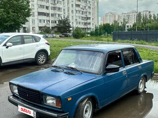 2004 Lada (ВАЗ) 2107, синий, 95000 рублей, вид 4
