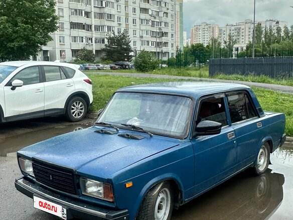 2004 Lada (ВАЗ) 2107, синий - вид 3