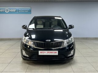 2013 Kia Rio 4-speed III, чёрный, 1000000 рублей, вид 2
