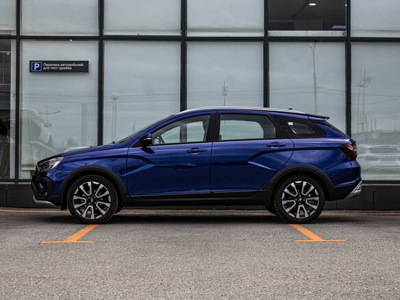 2026 Lada (ВАЗ) Vesta SW Cross I Рестайлинг (NG), синий - вид 7