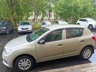 2018 Renault Sandero II Рестайлинг, бежевый, 975000 рублей, вид 5