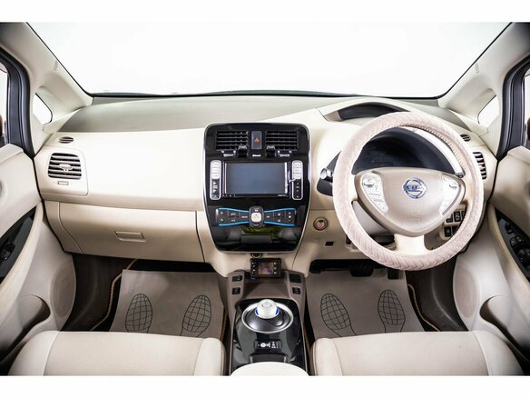 2015 Nissan Leaf 30kWh I (ZE0/AZE0), оранжевый - вид 12