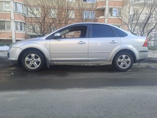 2007 Ford Focus II, серебристый, 220000 рублей, вид 5