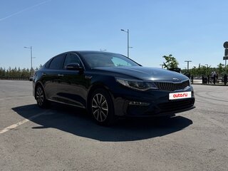 2018 Kia Optima IV Рестайлинг, синий, 1800000 рублей, вид 2