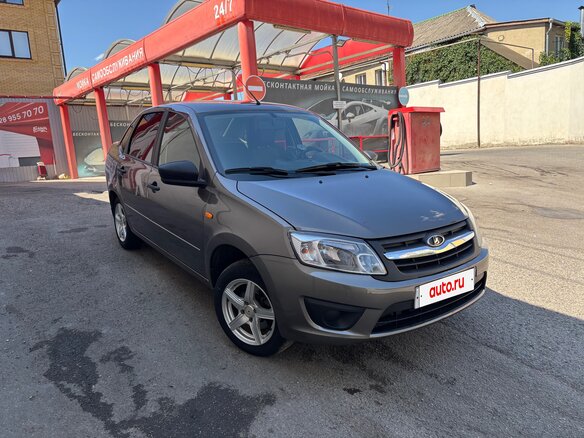 2017 Lada (ВАЗ) Granta I, коричневый, 700000 рублей - вид 3