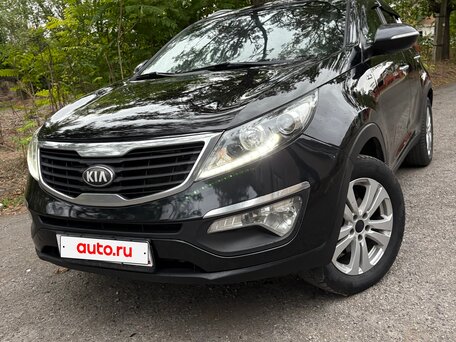 2013 Kia Sportage III, чёрный, 1280000 рублей, вид 1