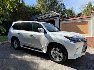 2015 Lexus LX 450d III Рестайлинг 2, белый, 7700000 рублей, вид 5