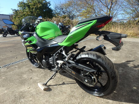2020 Kawasaki Ninja 400, зелёный, 585000 рублей, вид 5