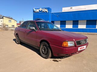 1988 Audi 80 IV (B3), красный, 80000 рублей, вид 3