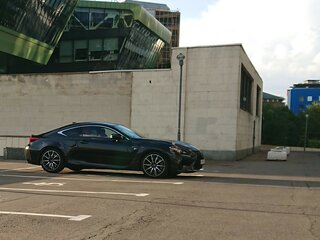 2017 Lexus RC F I, чёрный, 7280000 рублей, вид 1