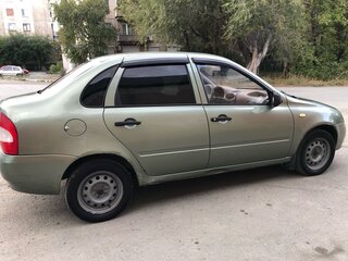 2010 Lada (ВАЗ) Kalina I, зелёный, 170000 рублей, вид 2