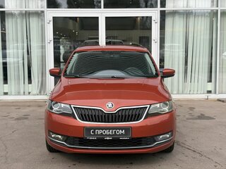 2017 Skoda Rapid I Рестайлинг, оранжевый, 1150000 рублей, вид 2