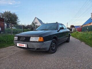 1987 Audi 80 IV (B3), зелёный, 175000 рублей, вид 1