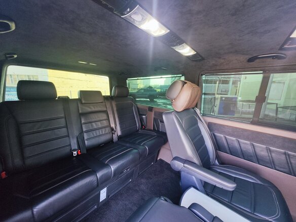 2015 Volkswagen Multivan T5 Рестайлинг, красный, 4400000 рублей - вид 6