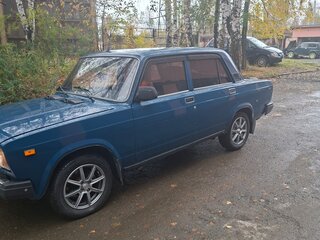 2005 Lada (ВАЗ) 2107, синий, 150000 рублей, вид 4