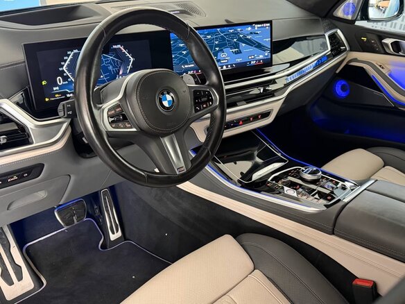 2024 BMW X5 40i IV (G05/G18) Рестайлинг, чёрный - вид 9