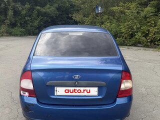 2007 Lada (ВАЗ) Kalina I, синий, 185000 рублей, вид 3
