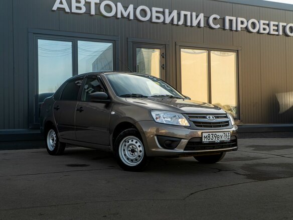 2018 Lada (ВАЗ) Granta I, коричневый, 615000 рублей - вид 2