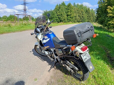 1998 Honda XRV 750 Africa Twin, синий, 500000 рублей, вид 2