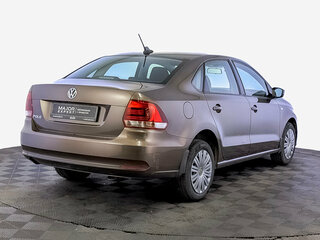 2017 Volkswagen Polo V Рестайлинг, коричневый, 1160000 рублей, вид 5