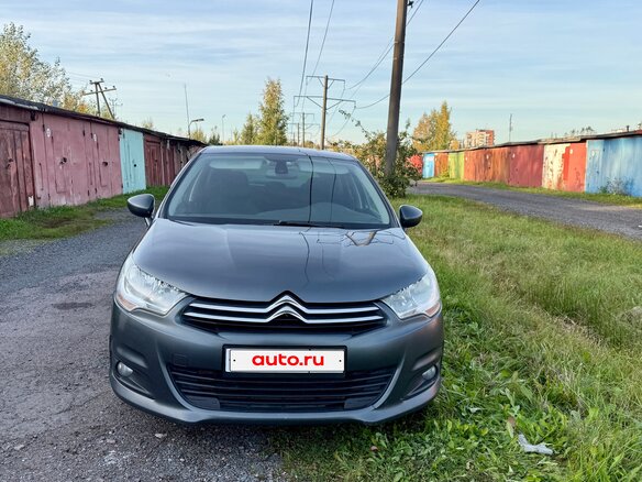 2011 Citroen C4 II, серый - вид 1