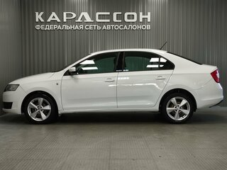 2017 Skoda Rapid I Рестайлинг, белый, 750000 рублей, вид 5